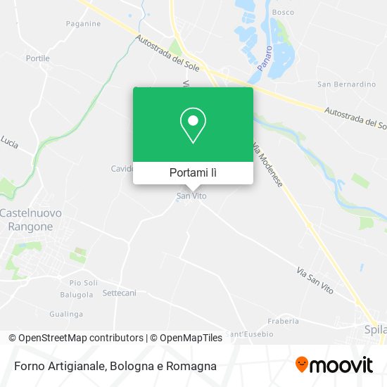 Mappa Forno Artigianale