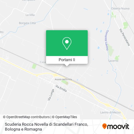 Mappa Scuderia Rocca Novella di Scandellari Franco