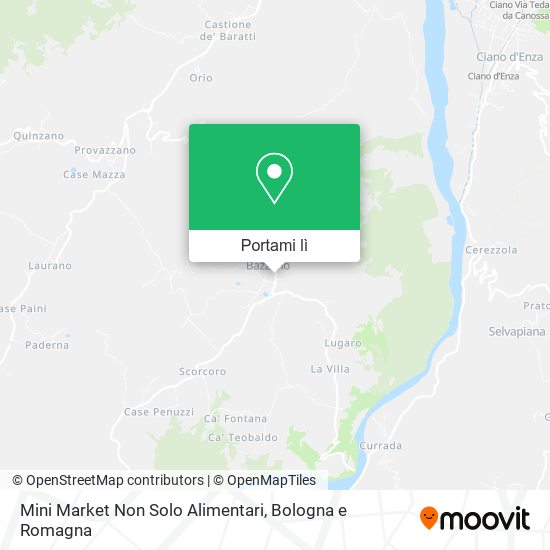 Mappa Mini Market Non Solo Alimentari