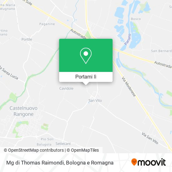Mappa Mg di Thomas Raimondi