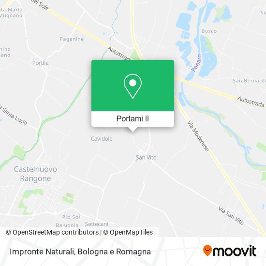 Mappa Impronte Naturali