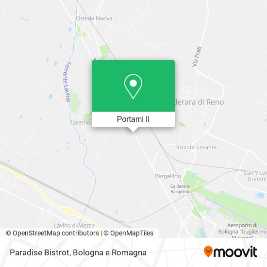 Mappa Paradise Bistrot