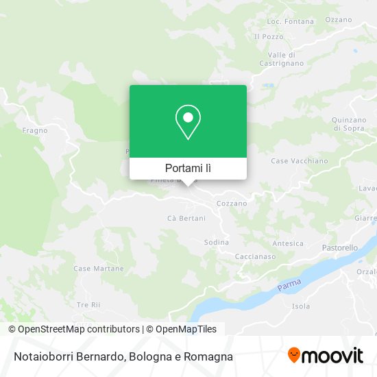 Mappa Notaioborri Bernardo