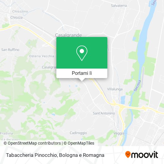 Mappa Tabaccheria Pinocchio