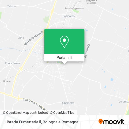 Mappa Libreria Fumetteria il