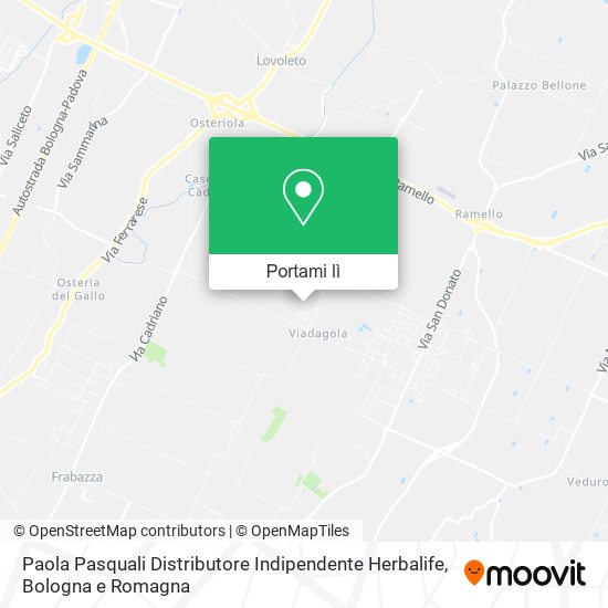 Mappa Paola Pasquali Distributore Indipendente Herbalife