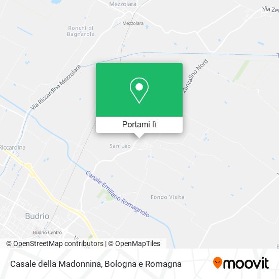Mappa Casale della Madonnina
