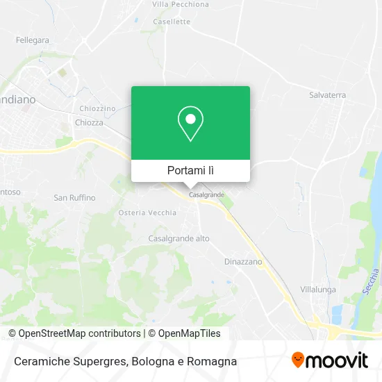 Mappa Ceramiche Supergres