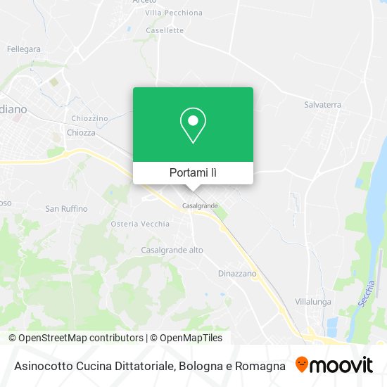 Mappa Asinocotto Cucina Dittatoriale