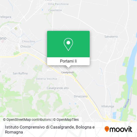 Mappa Istituto Comprensivo di Casalgrande
