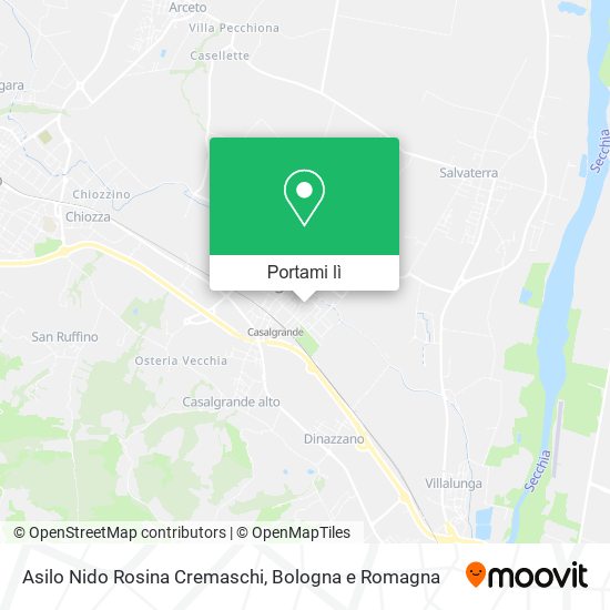 Mappa Asilo Nido Rosina Cremaschi