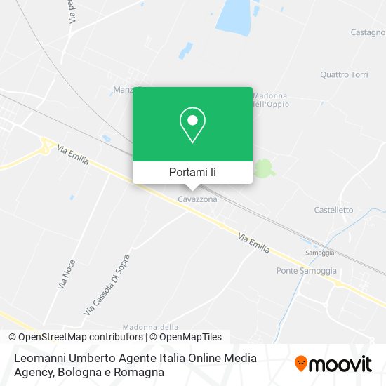 Mappa Leomanni Umberto Agente Italia Online Media Agency