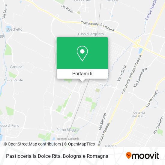 Mappa Pasticceria la Dolce Rita