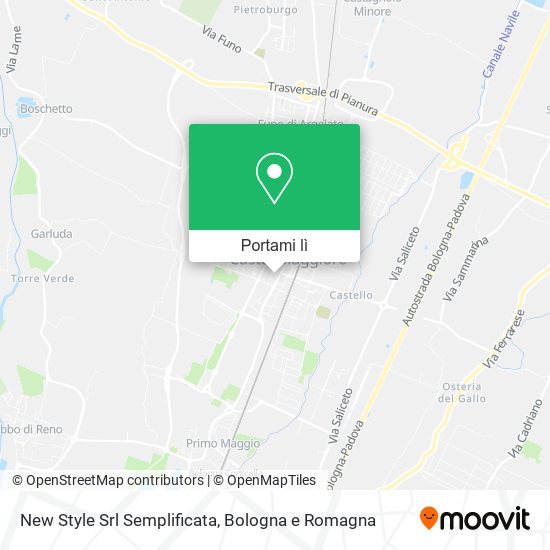 Mappa New Style Srl Semplificata