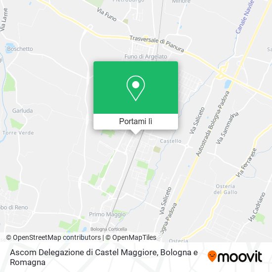 Mappa Ascom Delegazione di Castel Maggiore