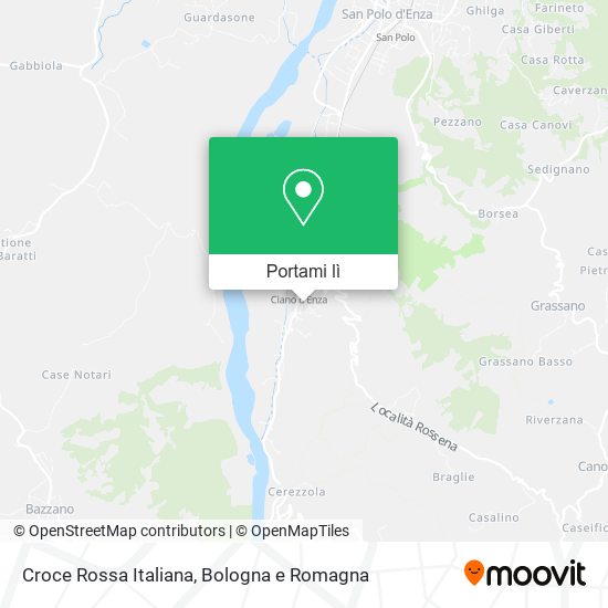 Mappa Croce Rossa Italiana