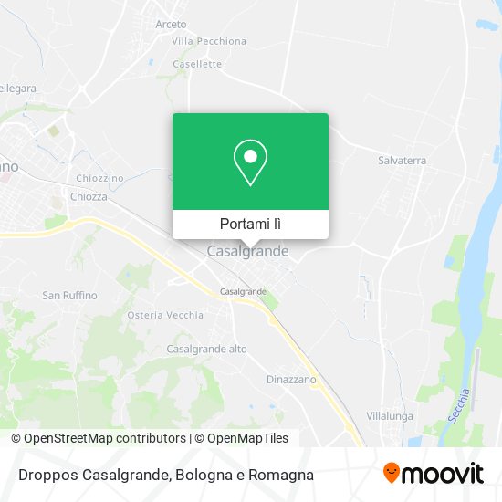 Mappa Droppos Casalgrande