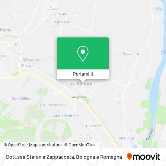 Mappa Dott.ssa Stefania Zappacosta