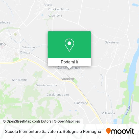 Mappa Scuola Elementare Salvaterra