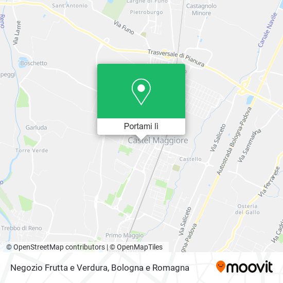 Mappa Negozio Frutta e Verdura