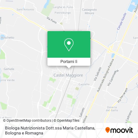 Mappa Biologa Nutrizionista Dott.ssa Maria Castellana