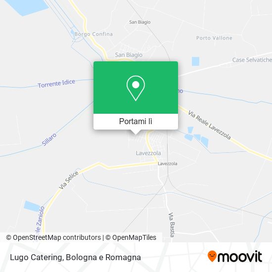 Mappa Lugo Catering