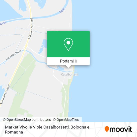Mappa Market Vivo le Viole Casalborsetti