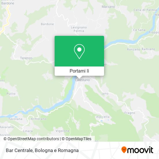 Mappa Bar Centrale