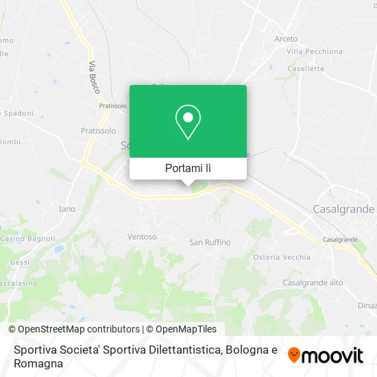 Mappa Sportiva Societa' Sportiva Dilettantistica