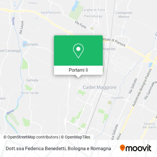 Mappa Dott.ssa Federica Benedetti