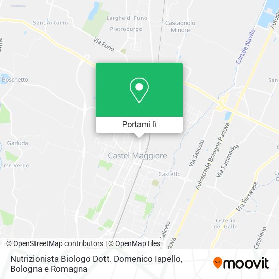 Mappa Nutrizionista Biologo Dott. Domenico Iapello