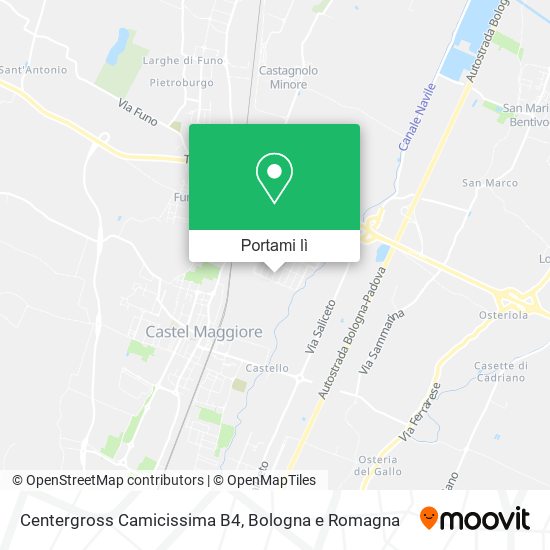 Mappa Centergross Camicissima B4