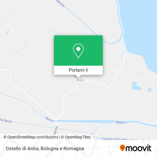 Mappa Ostello di Anita