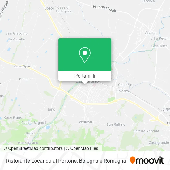 Mappa Ristorante Locanda al Portone