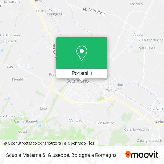 Mappa Scuola Materna S. Giuseppe