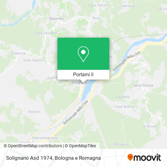 Mappa Solignano Asd 1974