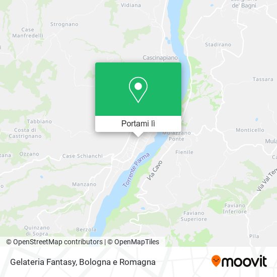 Mappa Gelateria Fantasy