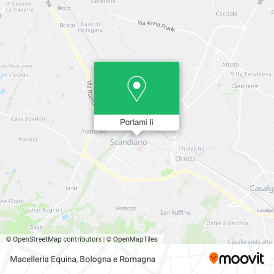 Mappa Macelleria Equina