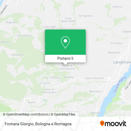 Mappa Fontana Giorgio