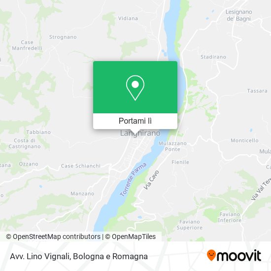 Mappa Avv. Lino Vignali
