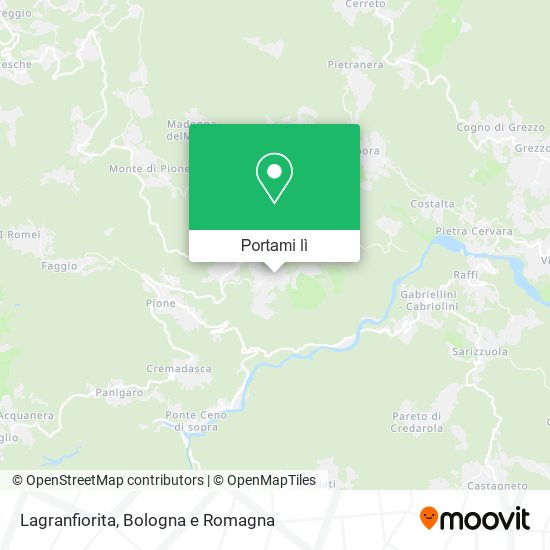Mappa Lagranfiorita
