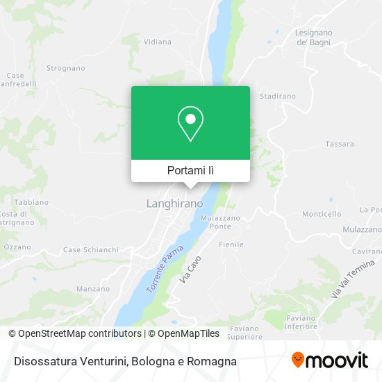 Mappa Disossatura Venturini