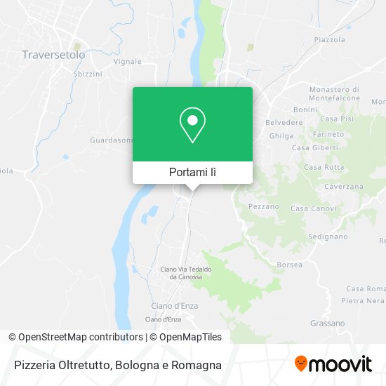 Mappa Pizzeria Oltretutto
