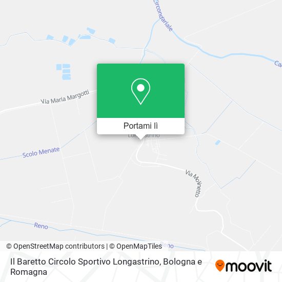 Mappa Il Baretto Circolo Sportivo Longastrino