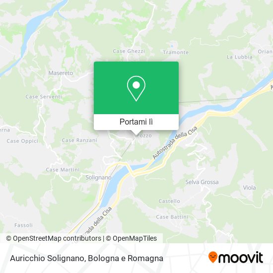 Mappa Auricchio Solignano