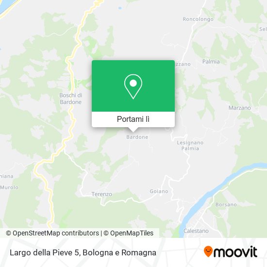 Mappa Largo della Pieve 5