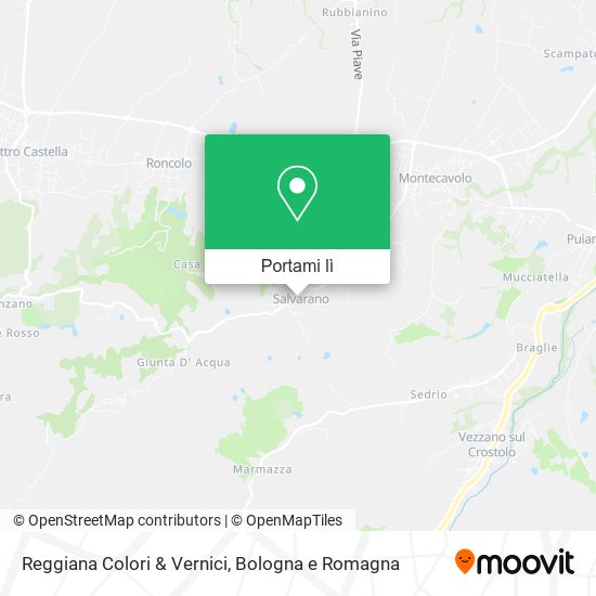 Mappa Reggiana Colori & Vernici