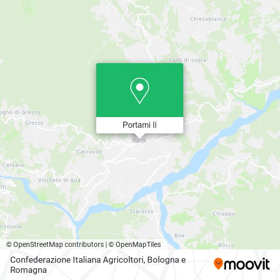 Mappa Confederazione Italiana Agricoltori