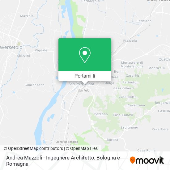 Mappa Andrea Mazzoli - Ingegnere Architetto