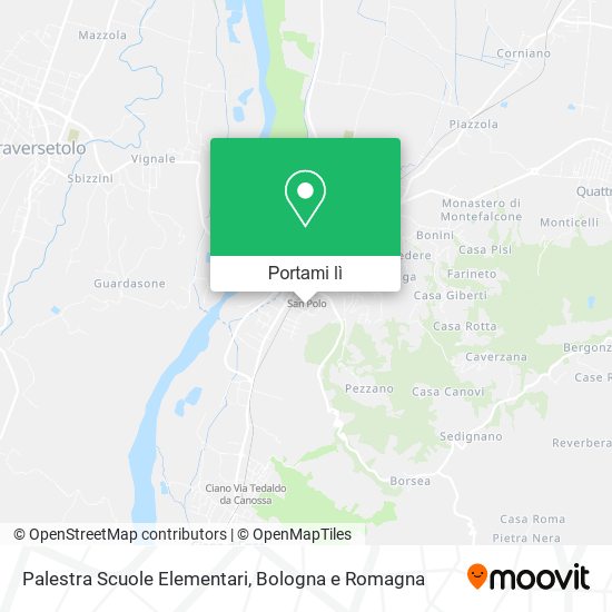 Mappa Palestra Scuole Elementari